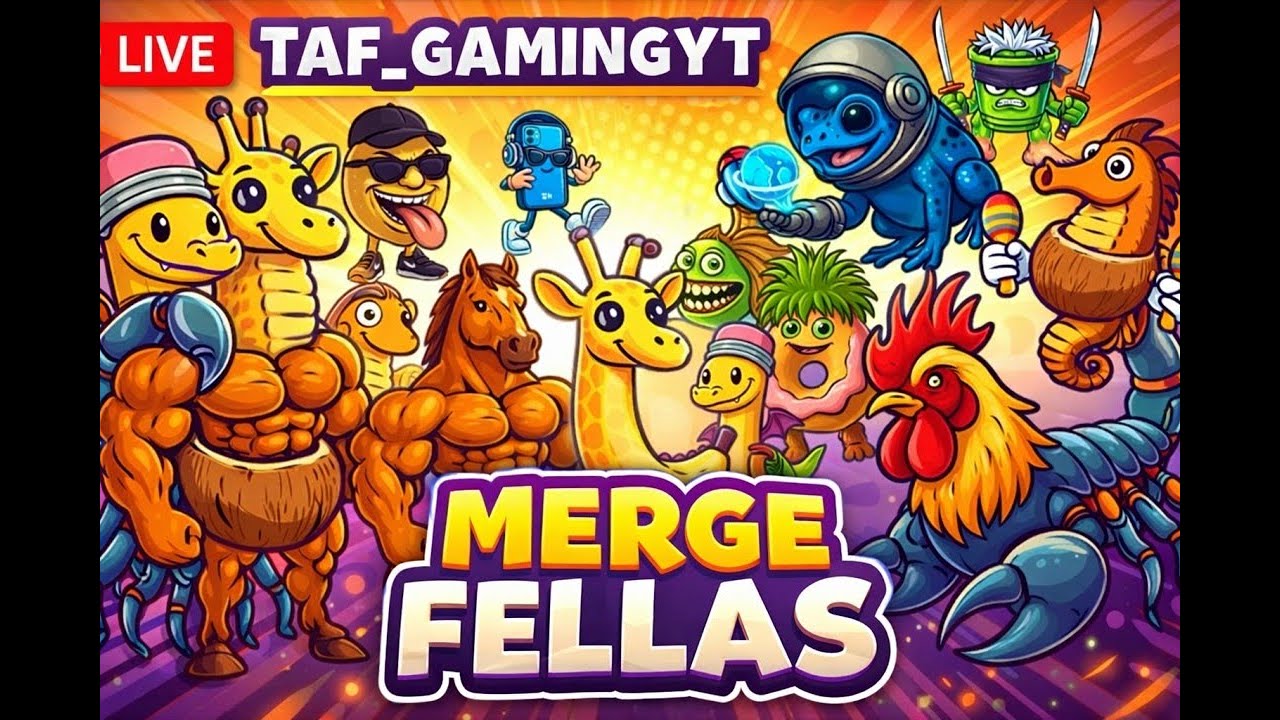 Merge fellas italian brainrot 27 GAMEPLAY 578 #live #roblox #taf_gamingyt #italianbrainrot
