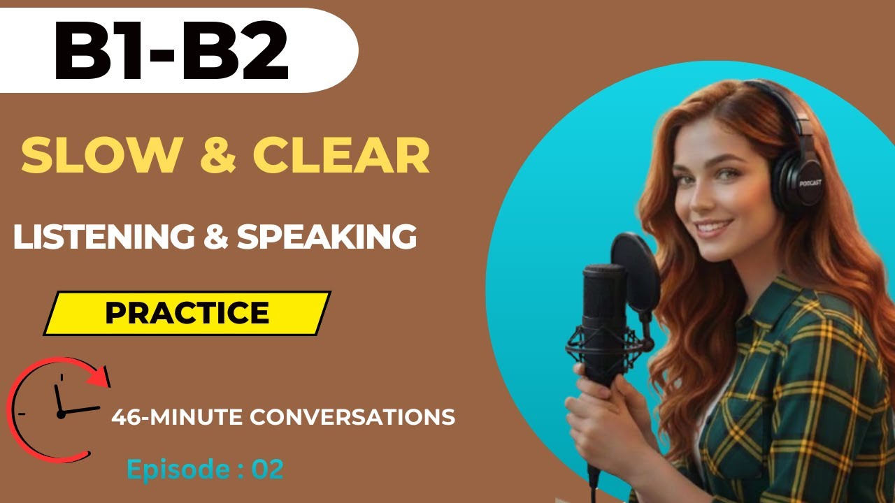 B1–B2 English Listening & Speaking Podcast | Advanced Practice to Speak Fluently