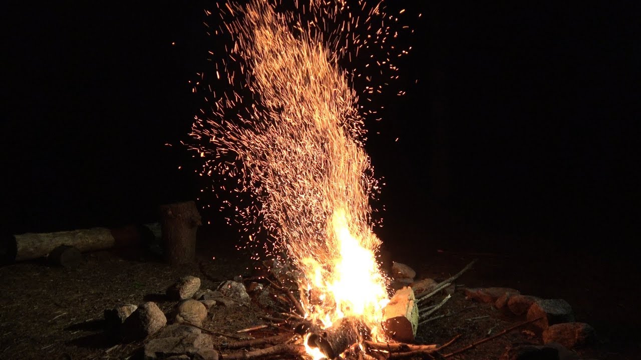 Friday Night Truck Camping. ASMR Fire.