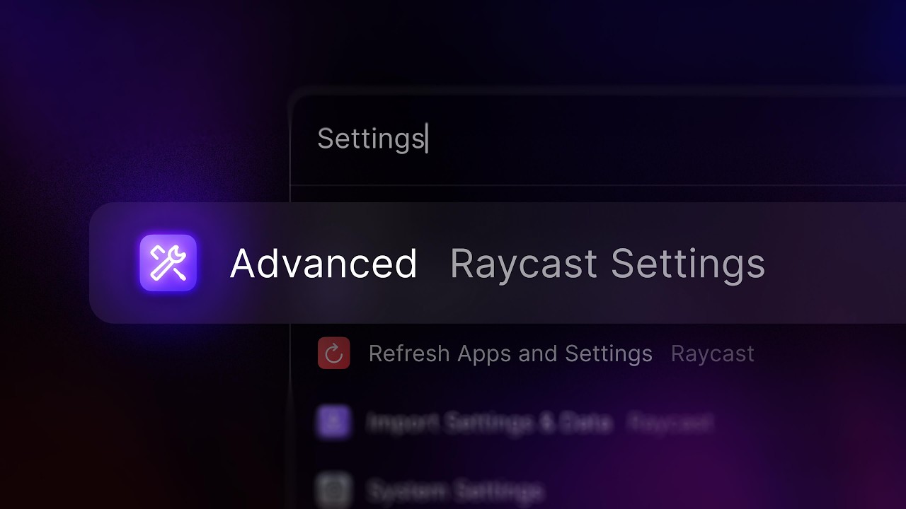 Вы ОБЯЗАТЕЛЬНО должны изменить эти настройки Raycast ⚙️