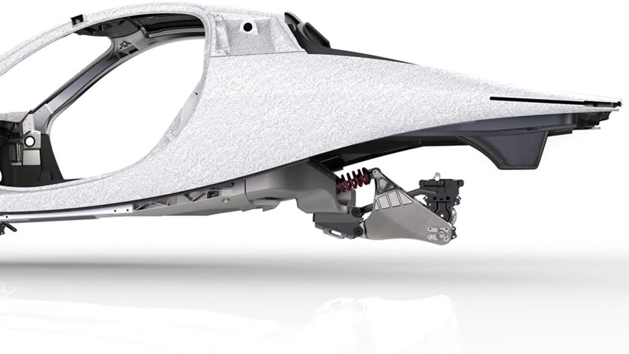 Delta subframe reveal