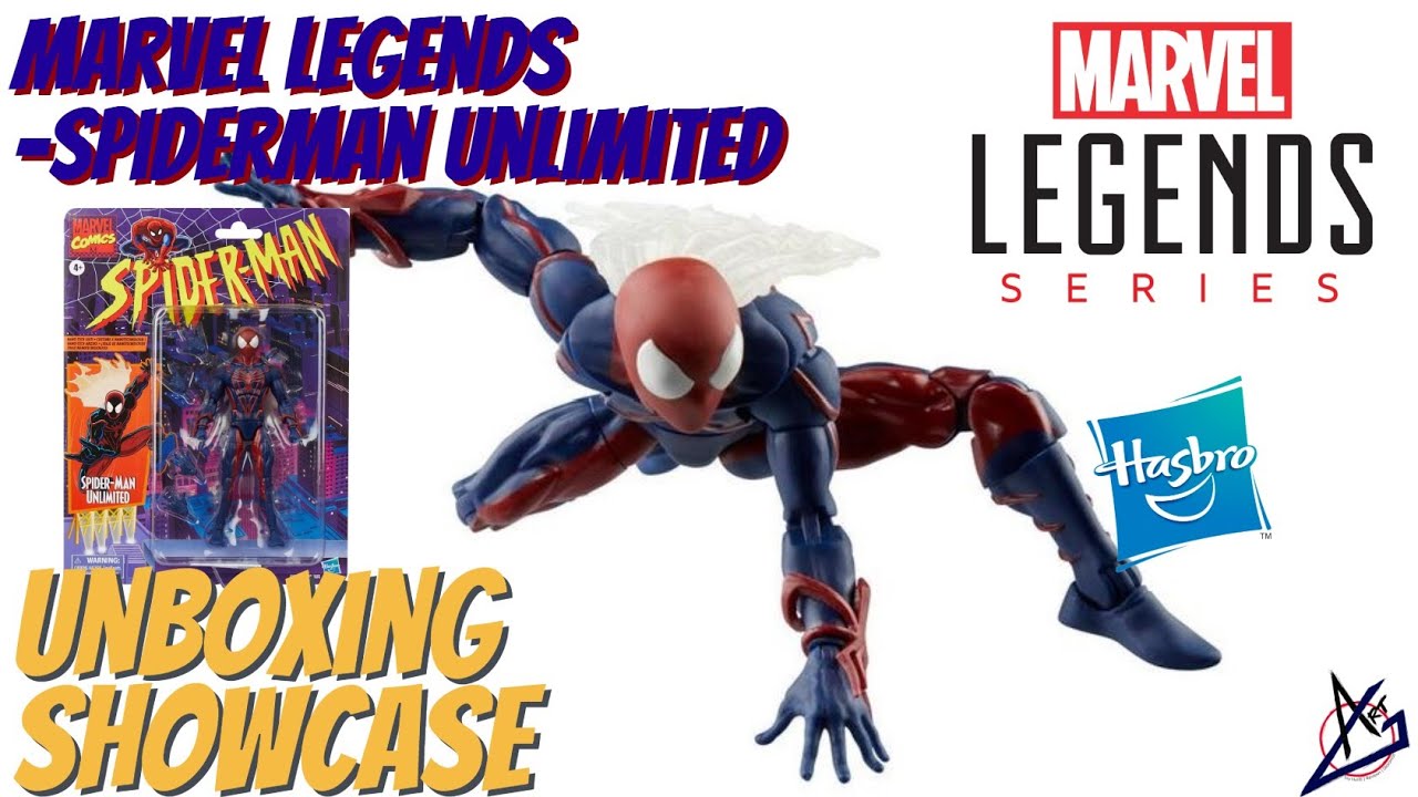 Marvel Legends Spiderman Unlimited - Unboxing Showcase Review