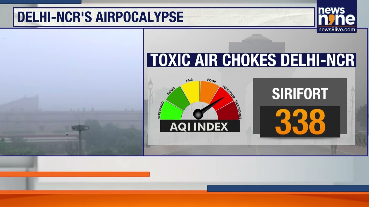Delhi-NCR Air Quality Remains Hazardous | GRAP Stage-IV Implemented in Gurugram | News9