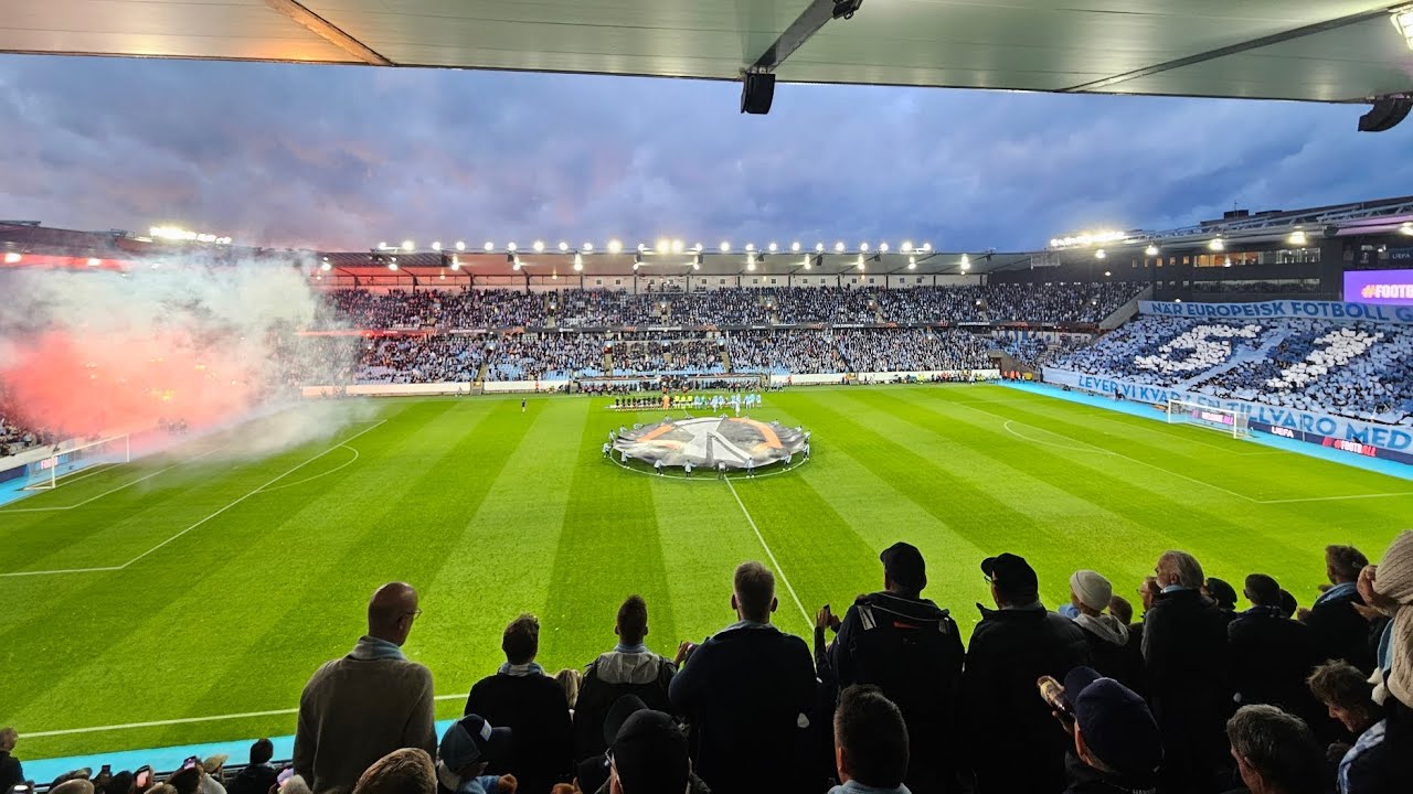 AWAY FANS TAKE OVER | Malmo 0-2 Rangers | Stadium Atmosphere