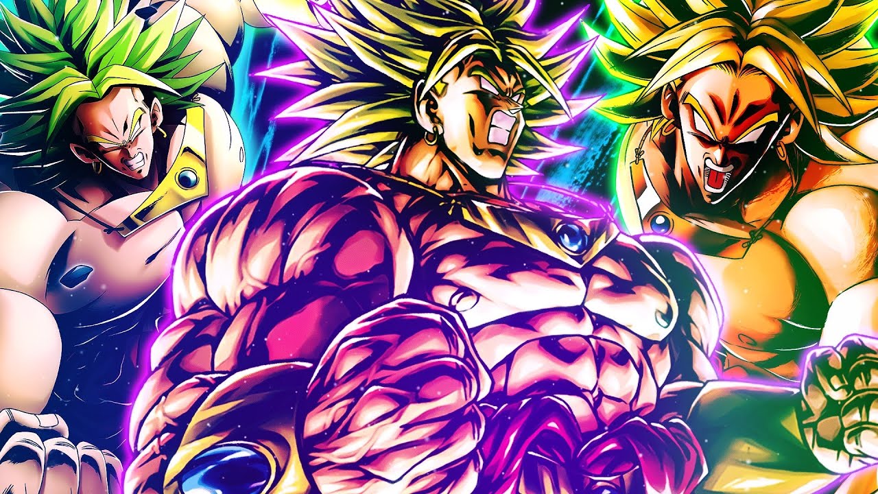 THE DBZ LEGENDARY SUPER SAIYAN BROLY SQUAD FROM THE PROPHECY ASSEMBLES!!! (Dragon Ball Legends)