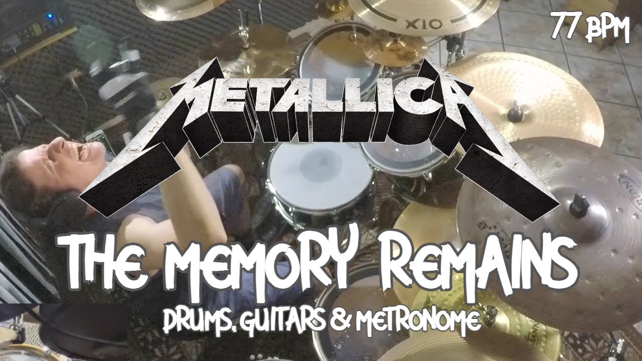 METRONOME - METALLICA - The Memory Remains - DRUM COVER