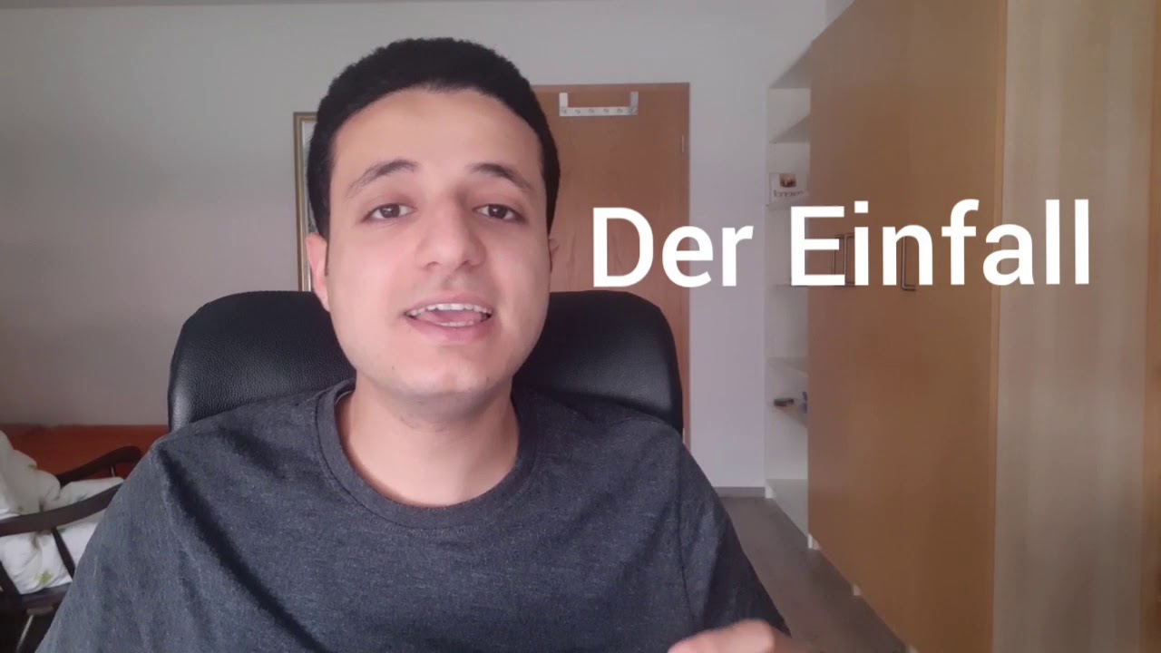 fallen - einfallen - auffallen