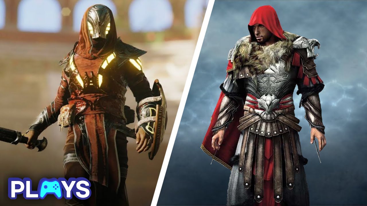 Каждая уникальная броня Assassins Creed РЕЙТИНГОВАЯ