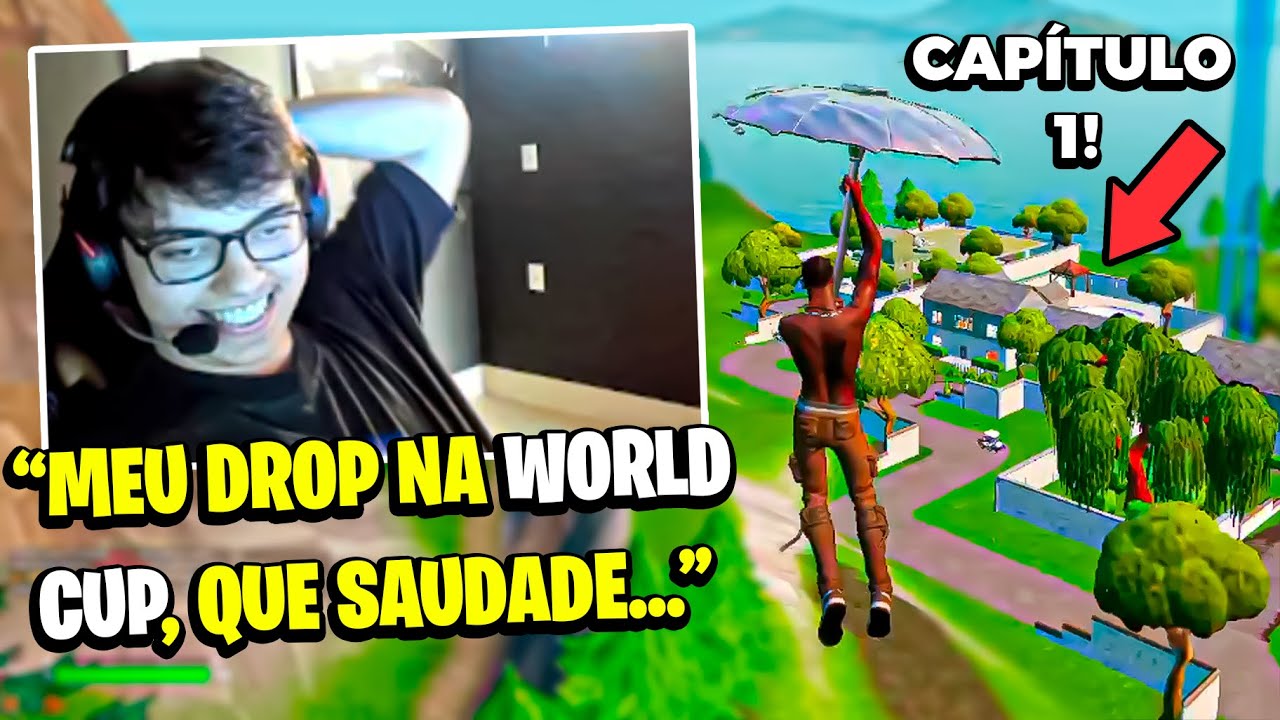 NICKS VOLTOU ao FORTNITE e DROPOU no SEU DROP da WORLD CUP (Vai voltar a competir?)