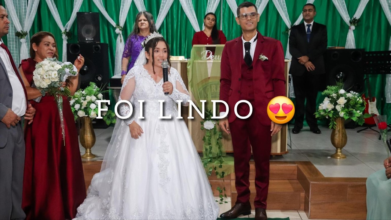 COMO FOI NOSSO CASAMENTO 🤩 CARLA & GEREMIAS SANTOS