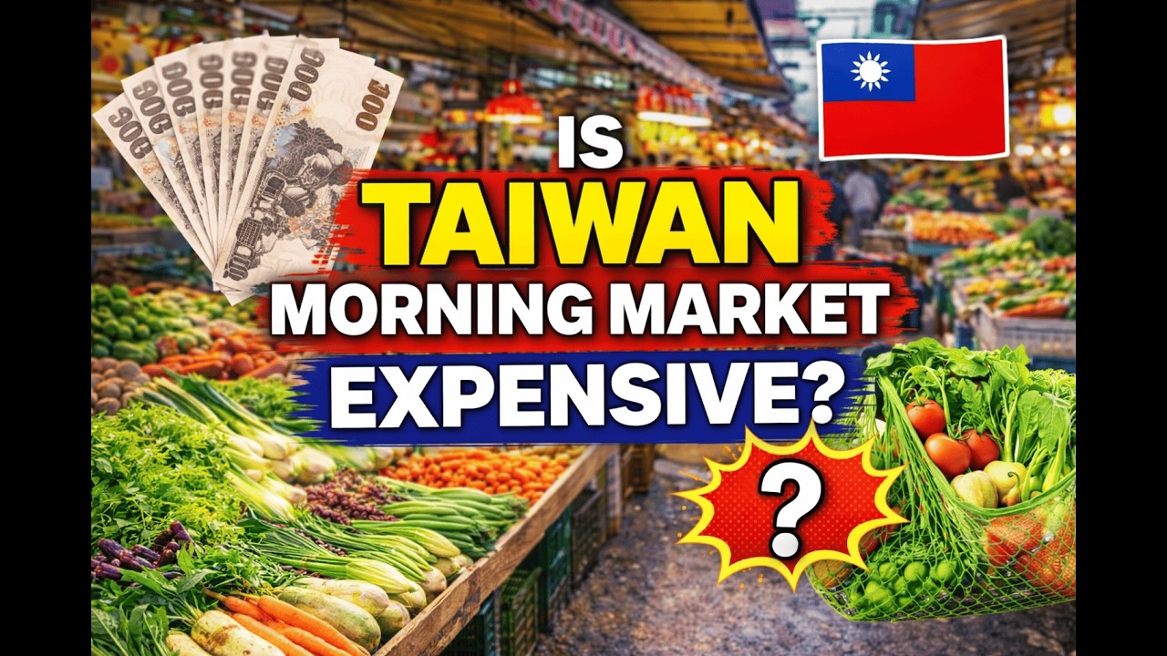 Is Taiwan Morning Market Expensive? 🇹🇼 | Real Prices|