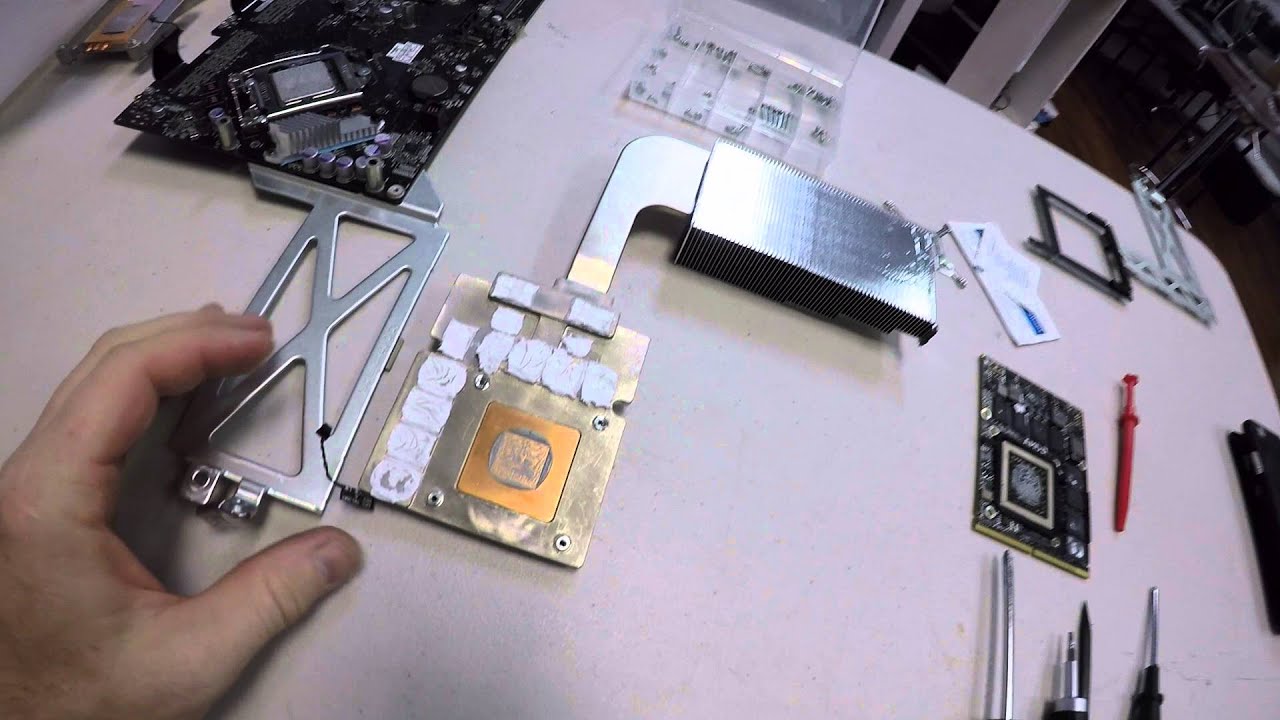 Инструкция по устранению проблемы перегрева iMac 27.