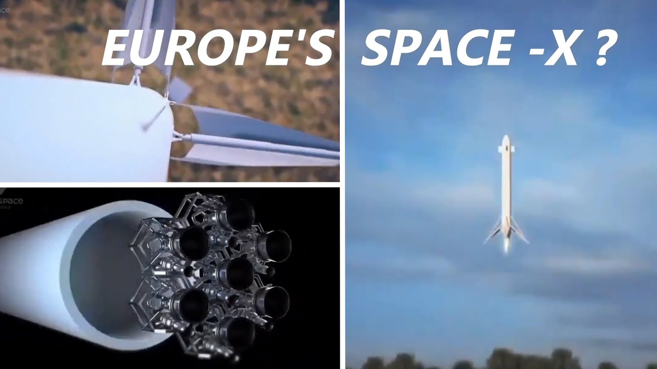 EUROPE'S  VERTICAL LANDING ROCKET ARIANE NEXT !!