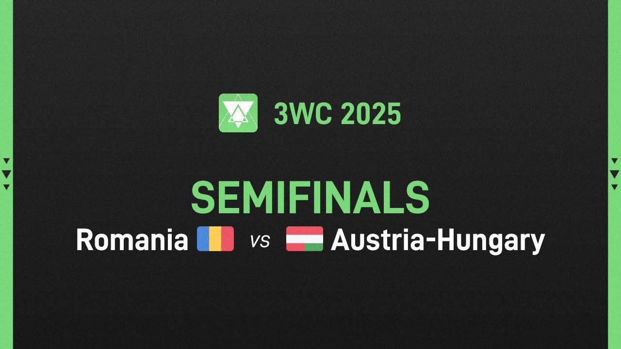 🇷🇴 Romania vs 🇦🇹 Austria-Hungary | 3WC 2025 SF (LB)
