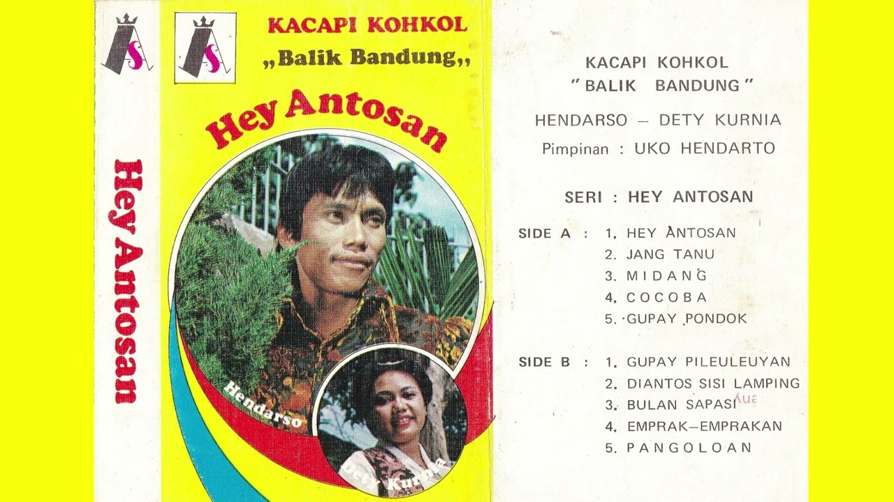 Pop Sunda Calung Darso - Hey Antosan - - (Calung) - (Official Audio)