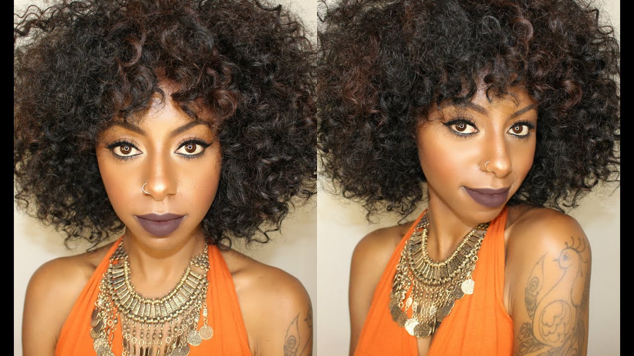 Affordable Natural looking Curly Wig! || Jessica Pettway