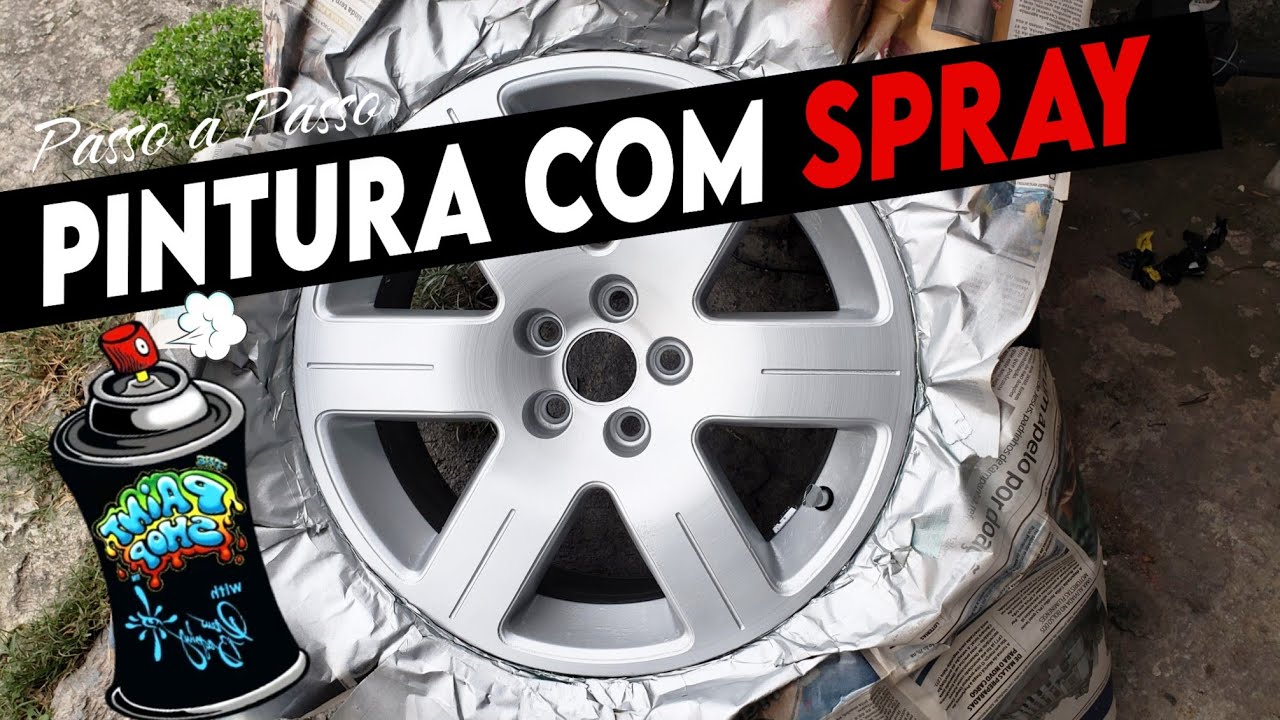 COMO PINTAR RODA DE ALUMÍNIO COM SPRAY (Remoção da tinta completa) #stagecar
