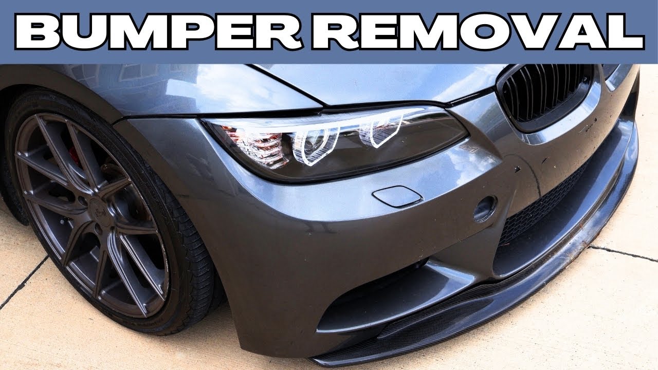 Quick & Easy DIY Guide: How to Remove BMW Front Bumper Cover | E90, E92, E93