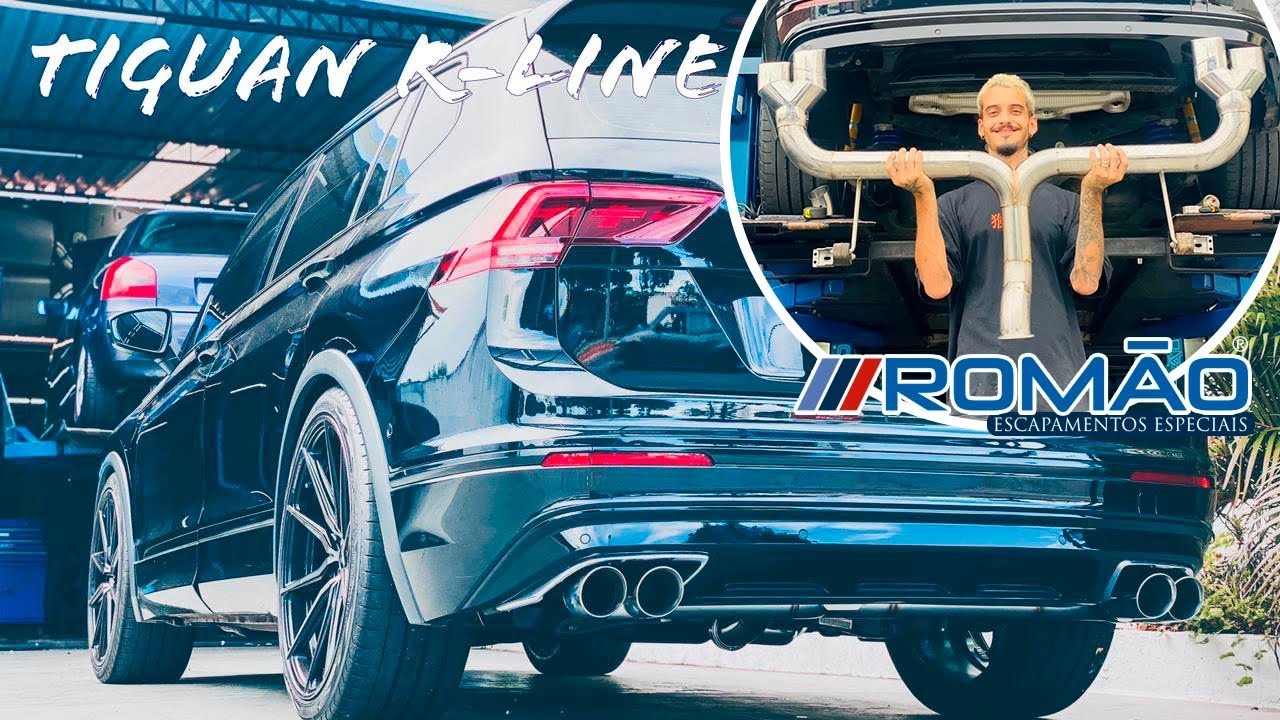 TIGUAN R-LINE Projeto Escap Inox 3”