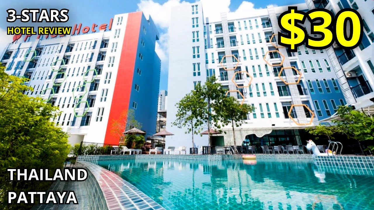 P Plus Hotel, Pattaya, Thailand | Hotel Review 4K 🇹🇭