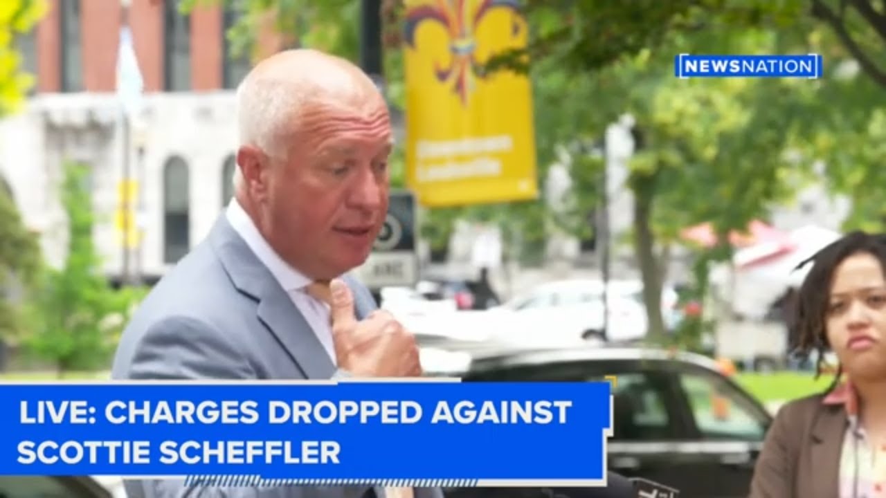 Scottie Scheffler’s attorney speaks after charges dropped
