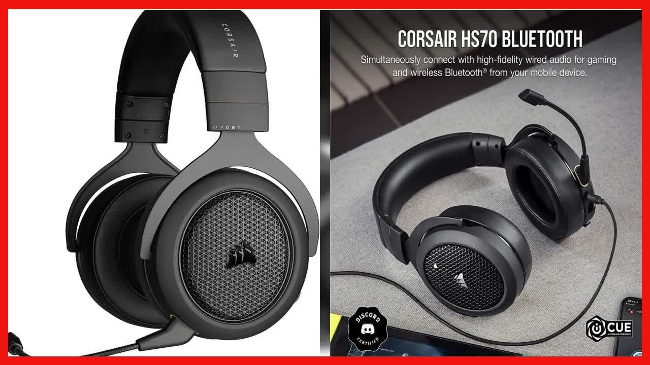 Игровая Bluetooth-гарнитура HS70: проводное и беспроводное подключение для всех ваших устройств.