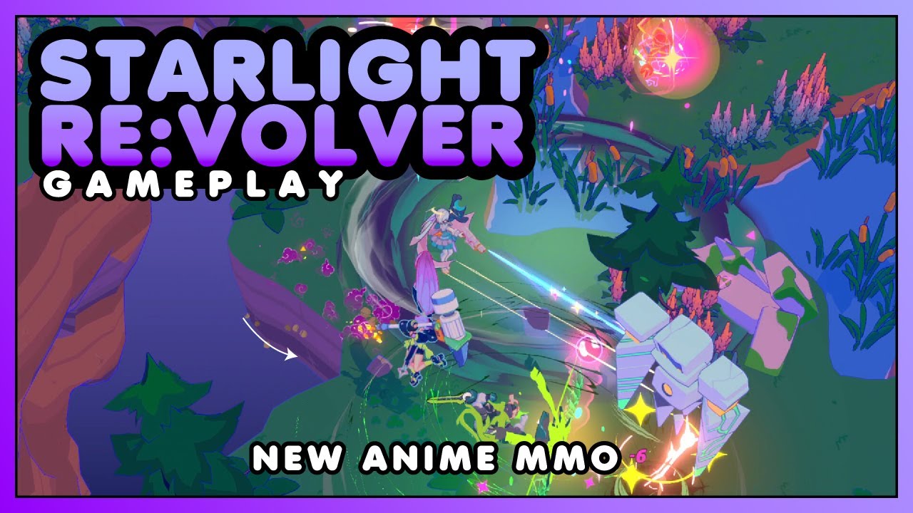 The New Anime MMO In Development - Starlight Revolver