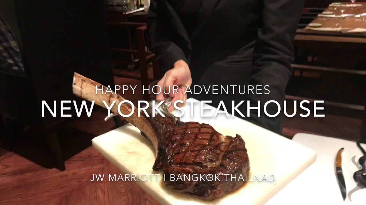 New York Steakhouse | JW Marriott | Bangkok | Review on the Wagyu Tomahawk