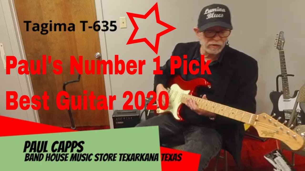 Tagima  T-635  Electic Guitar Paul's Number One Pick for 2020. Grande a guitarra