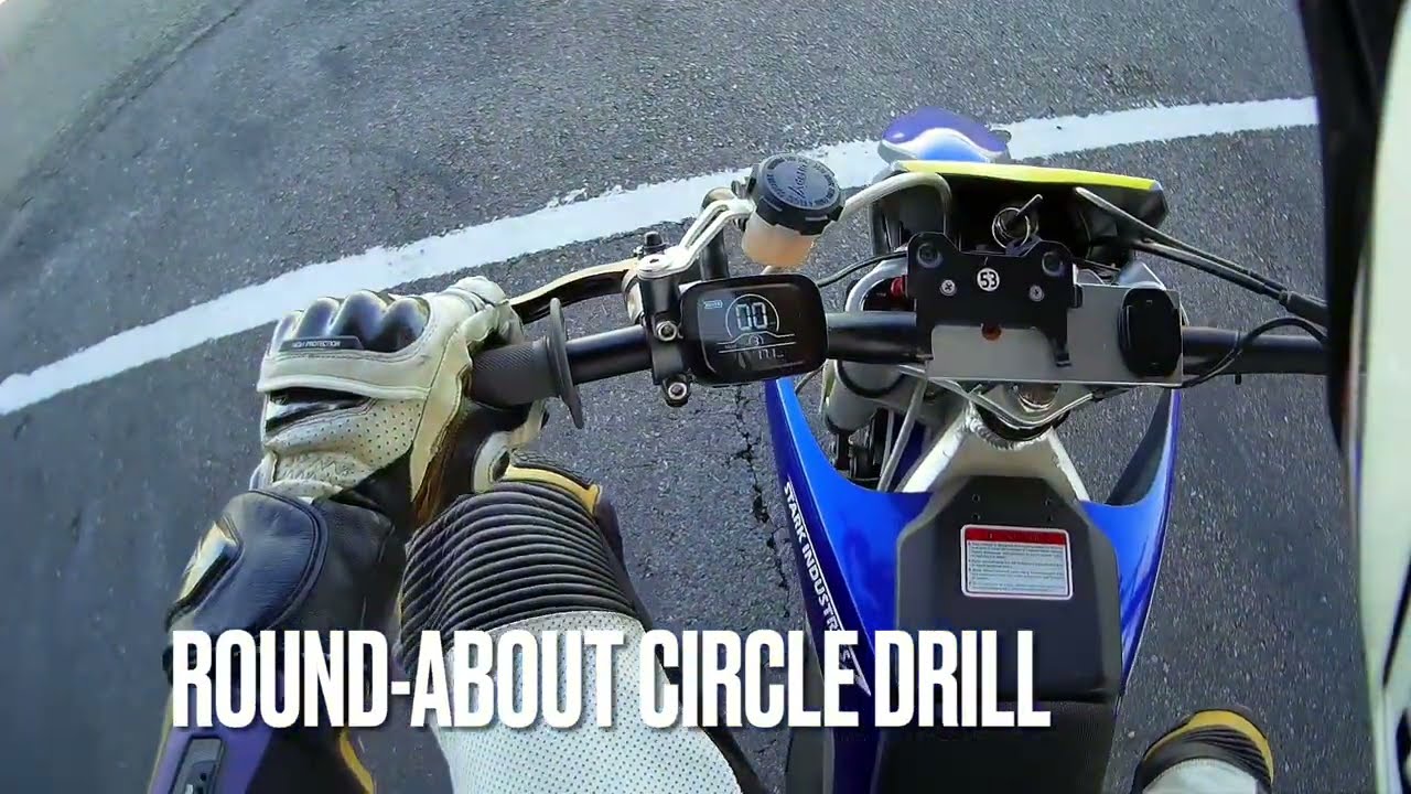 GCKI Motorcycle Round-about Drill: Turn 4