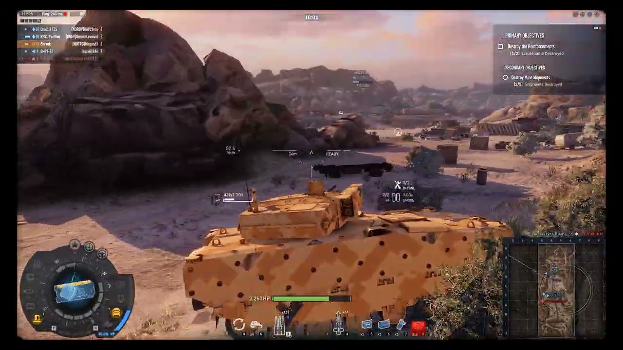Armored Warfare - Borsuk in action