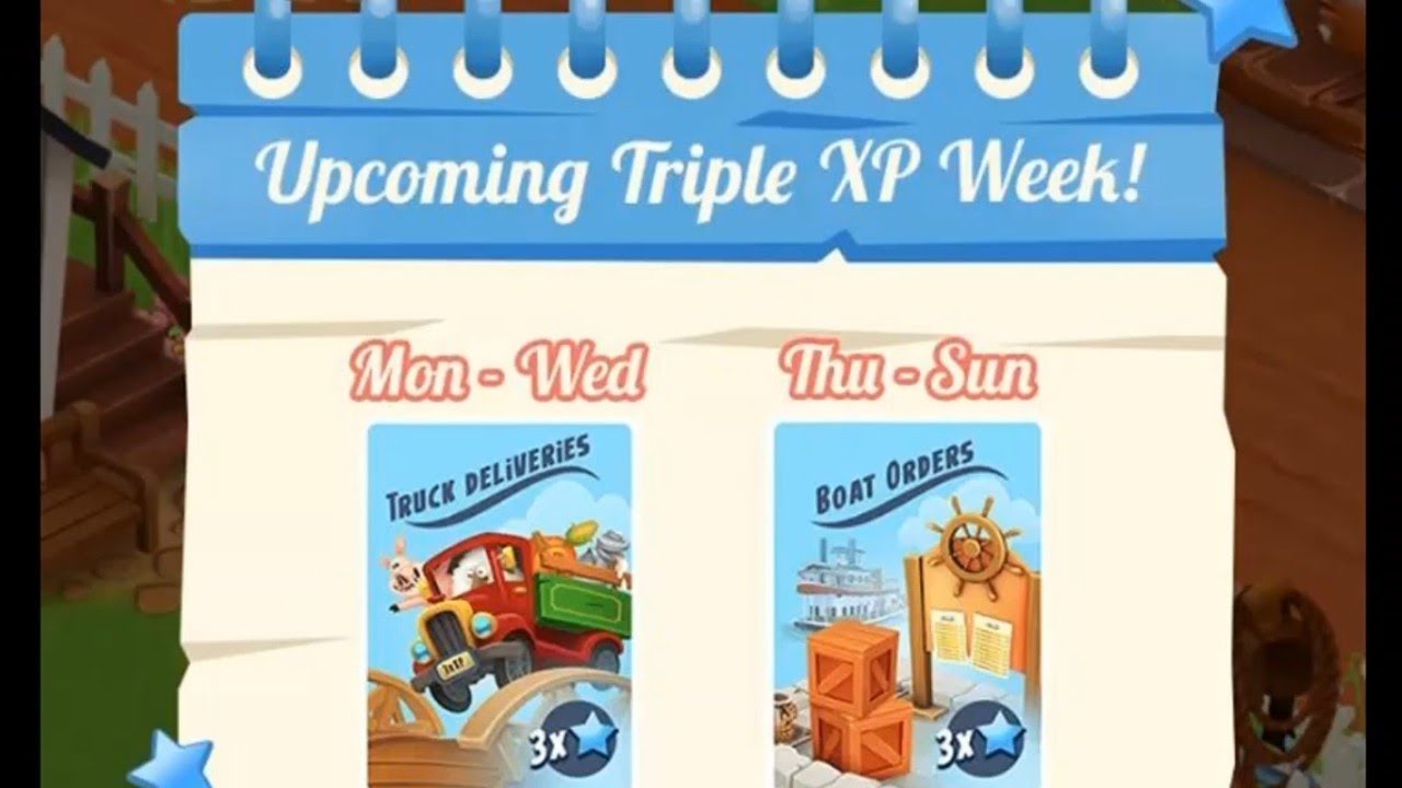 Hay Day Triple XP Truck Event - Gameplay