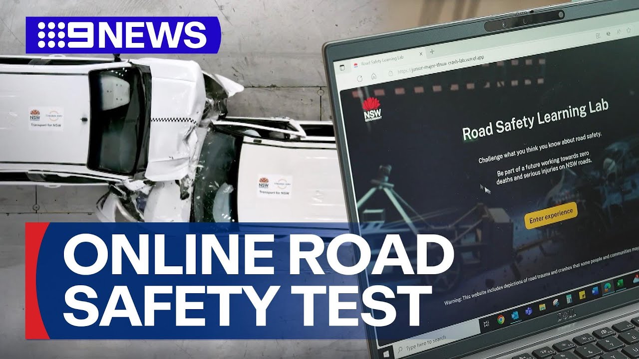Drivers urged to brush up on their road safety with new online test | 9 News Australia