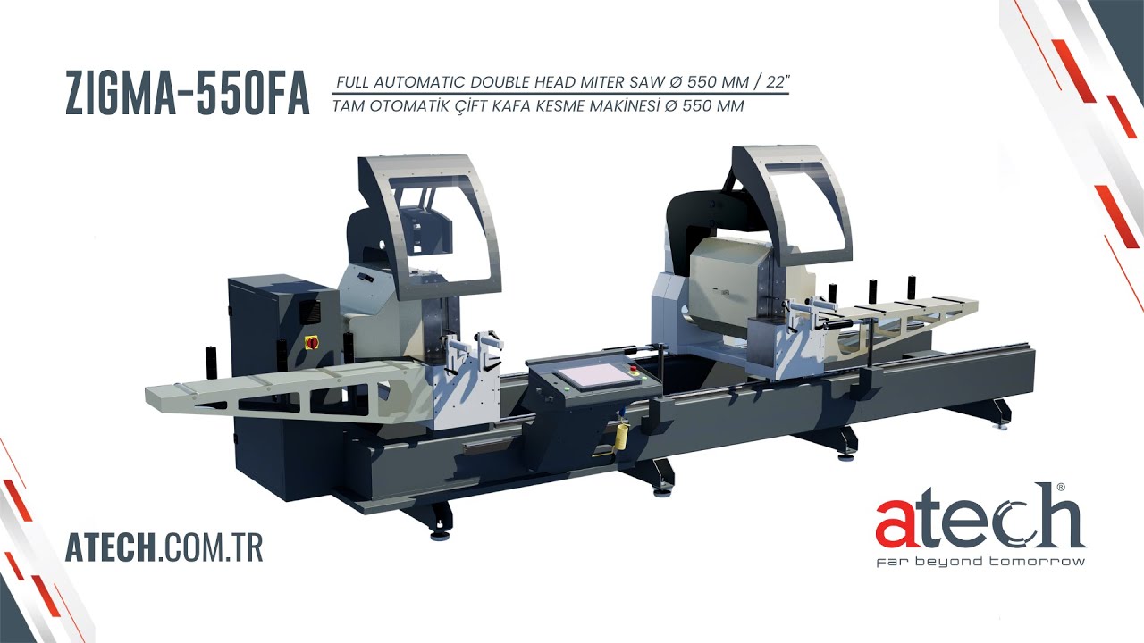 Zigma-550FA - Full Automatic Double Head Miter Saw Ø 550 mm / 22