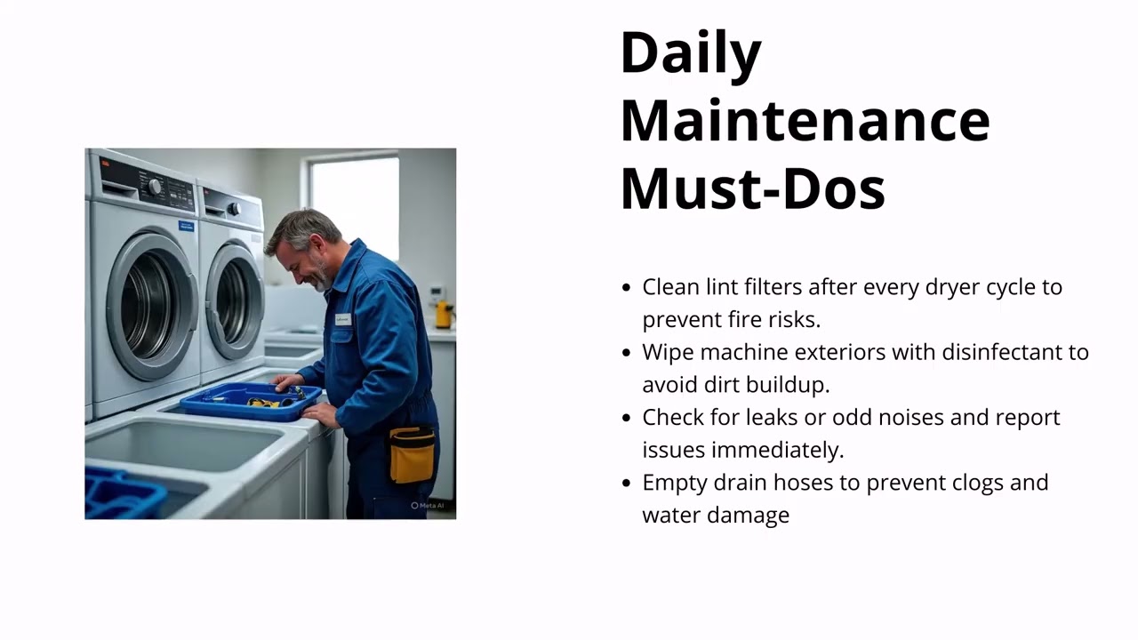Laundry Equipment Maintenance