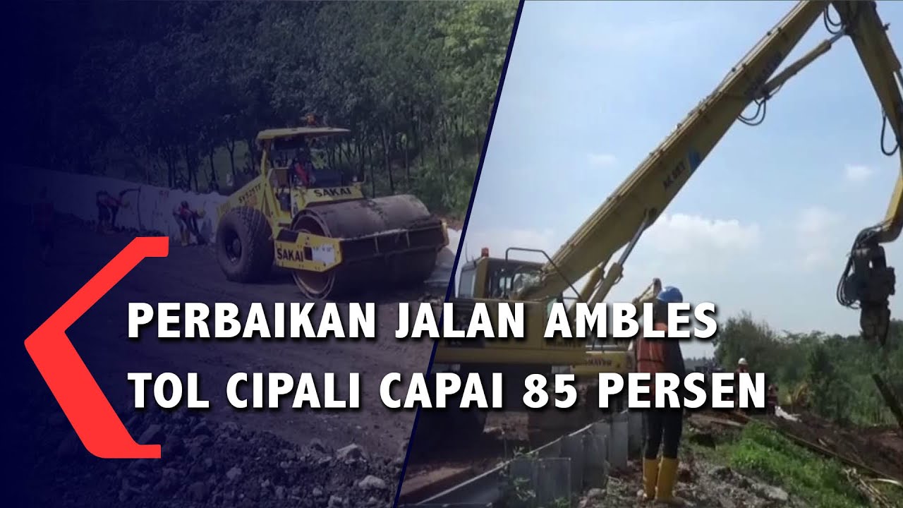 7 April, Target Perbaikan Jalan Ambles Tol Cipali Rampung