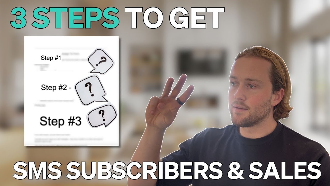 Gain SMS Subscribers & Sales In 3 Steps ($6,149+ in 3 hours)