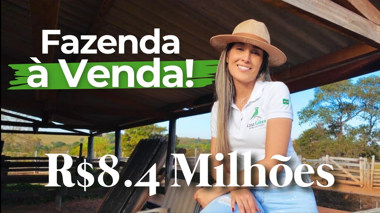 Fazenda à venda: 367 hectares + Conheça Camapuã/MS