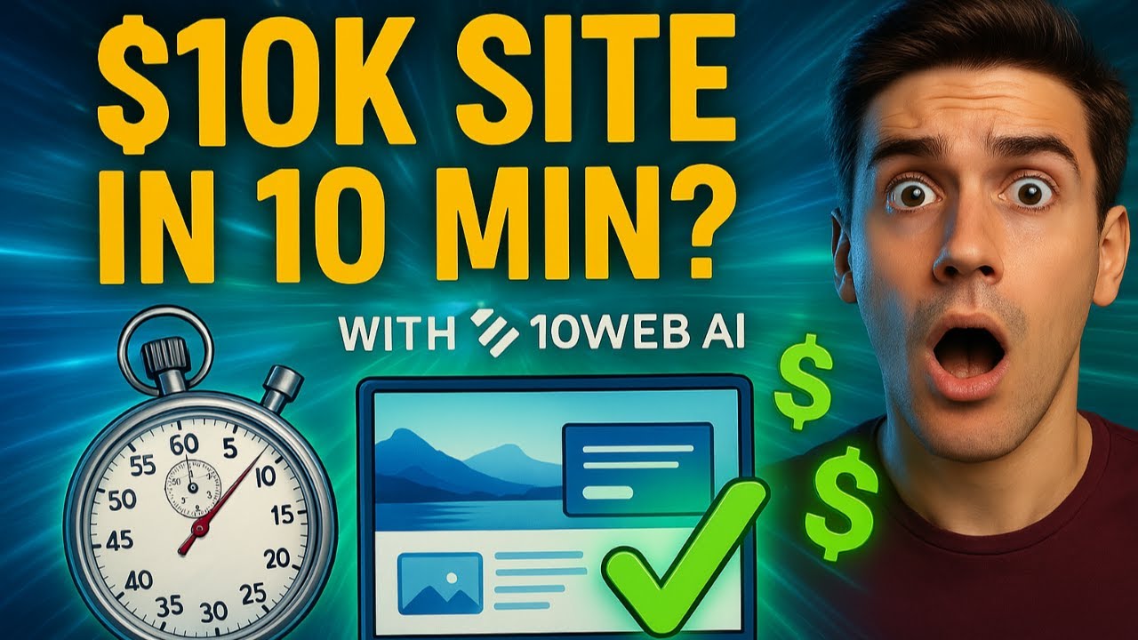 How To Build a $10,000 Website Using 10Web AI Step-by-Step