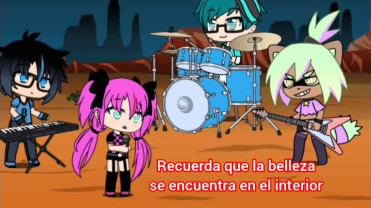 La Bella y la Bestia - Gacha Music Video (Lyric Video) GachaSL