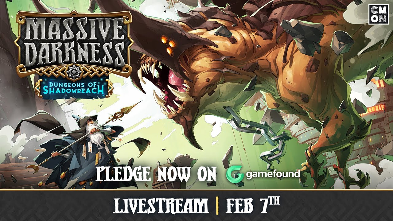 A Week in the Dungeons - Massive Darkness: Dungeons of Shadowreach Livestream #2