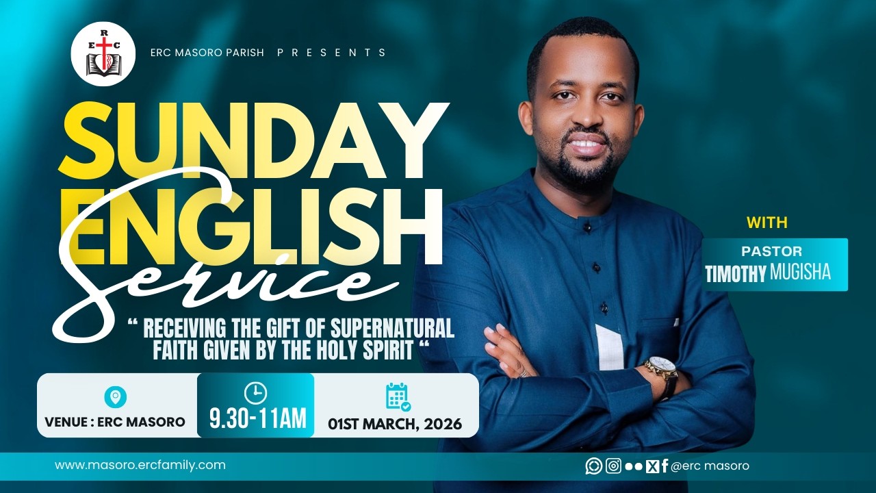 SUNDAY 1/03/2026 ENGLISH SERVICE WITH PASTOR TIMOTHY MUGISHA