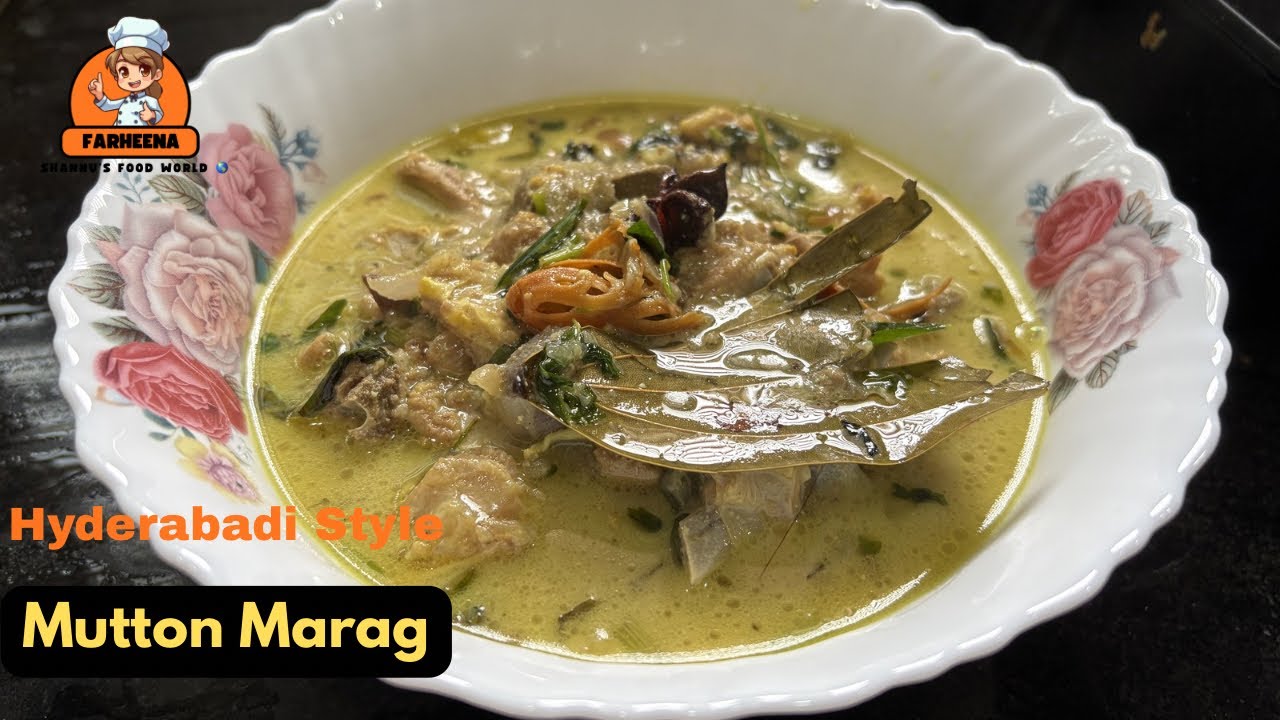 Mutton Marag | Hyderabadi Style Mutton Marag | Best for Roti,Rice,Bagara #Muttonmarag #MuttonRecipe