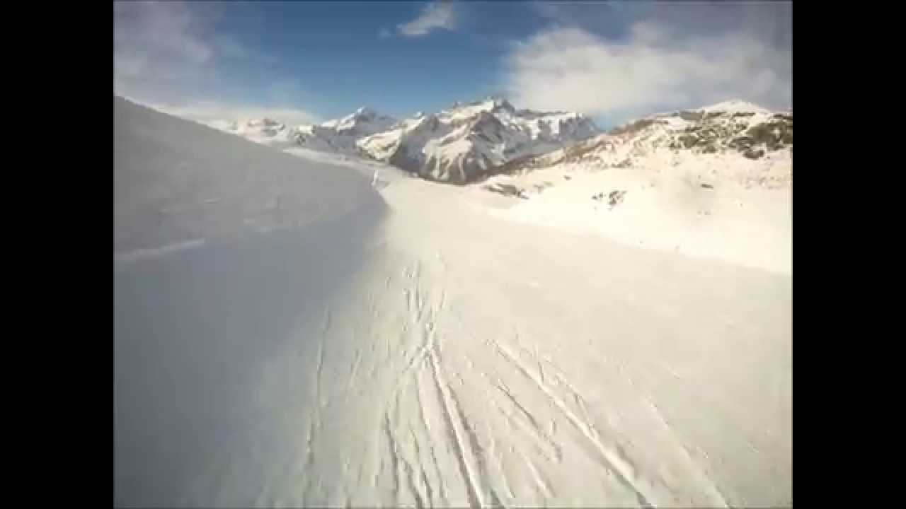 Champoluc - Monterosa ski:  pista del colle
