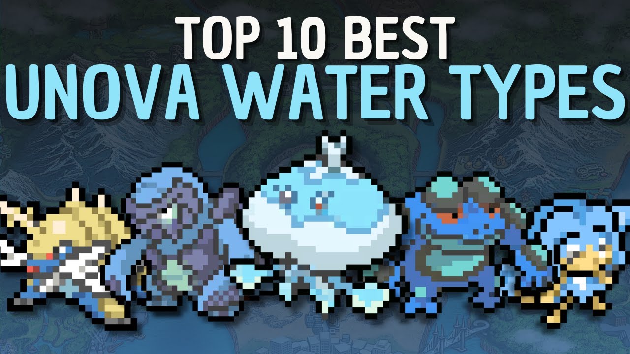 Топ-10 лучших водных покемонов Юновы