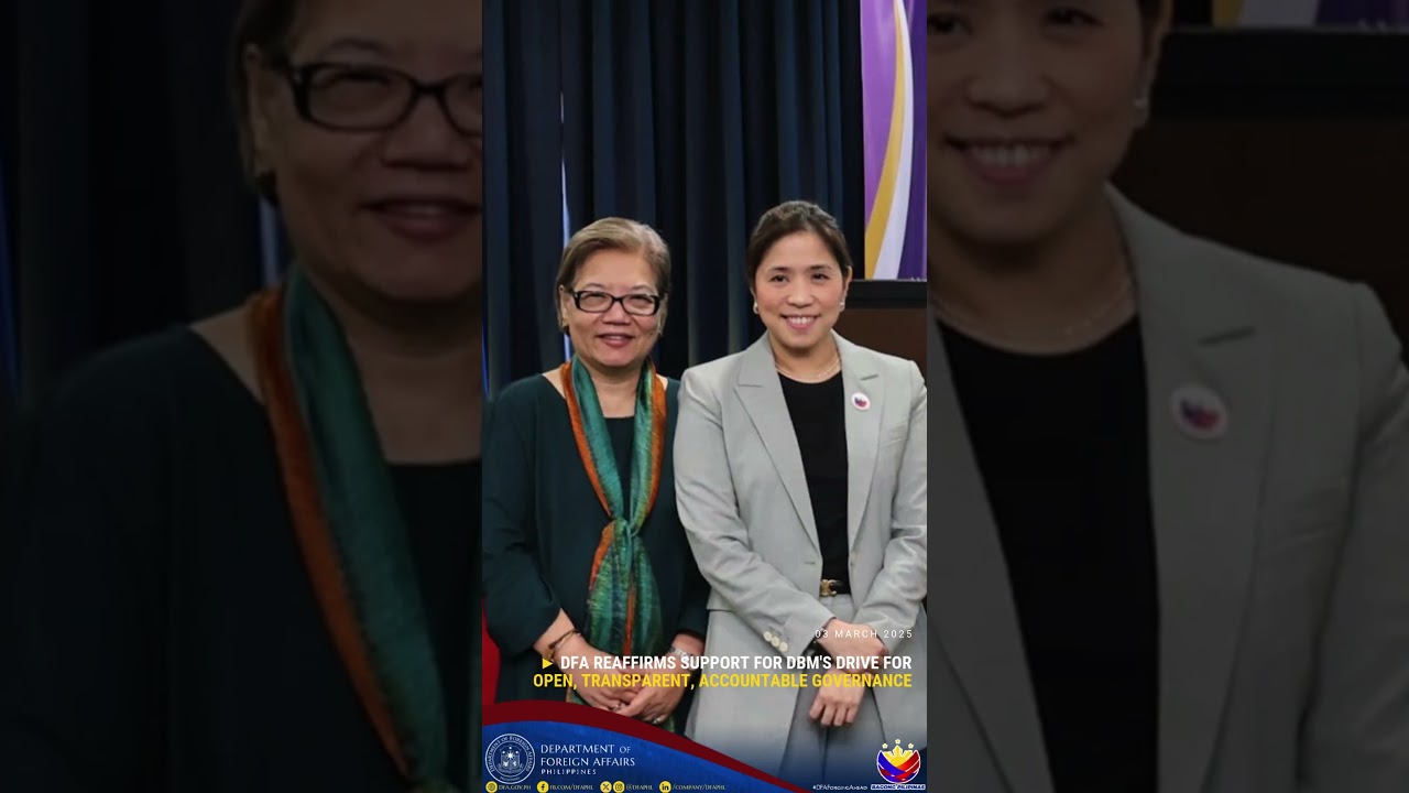 DFA Reaffirms Support for DBM's Drive for Open, Transparent, Accountable Governance