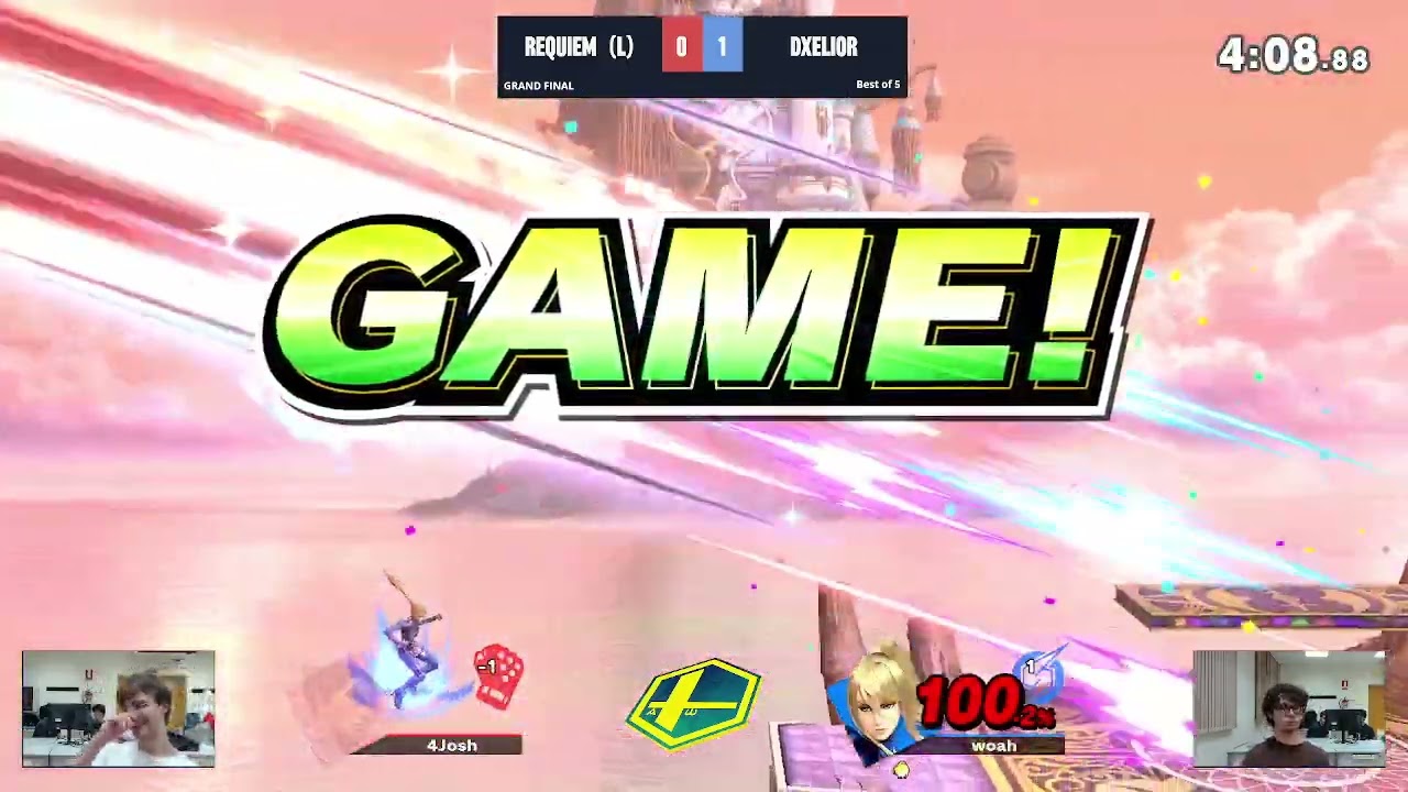 Smash University Roadtrip Uniovi - Grand Finals - DXelior (Zero Suit Samus) vs Requiem (Kazuya)