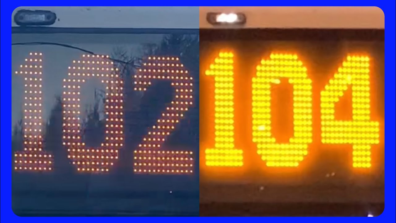 SCHIMBĂRI IMPORTANTE PENTRU AFIȘAJELE LINIILOR 102 ȘI 104