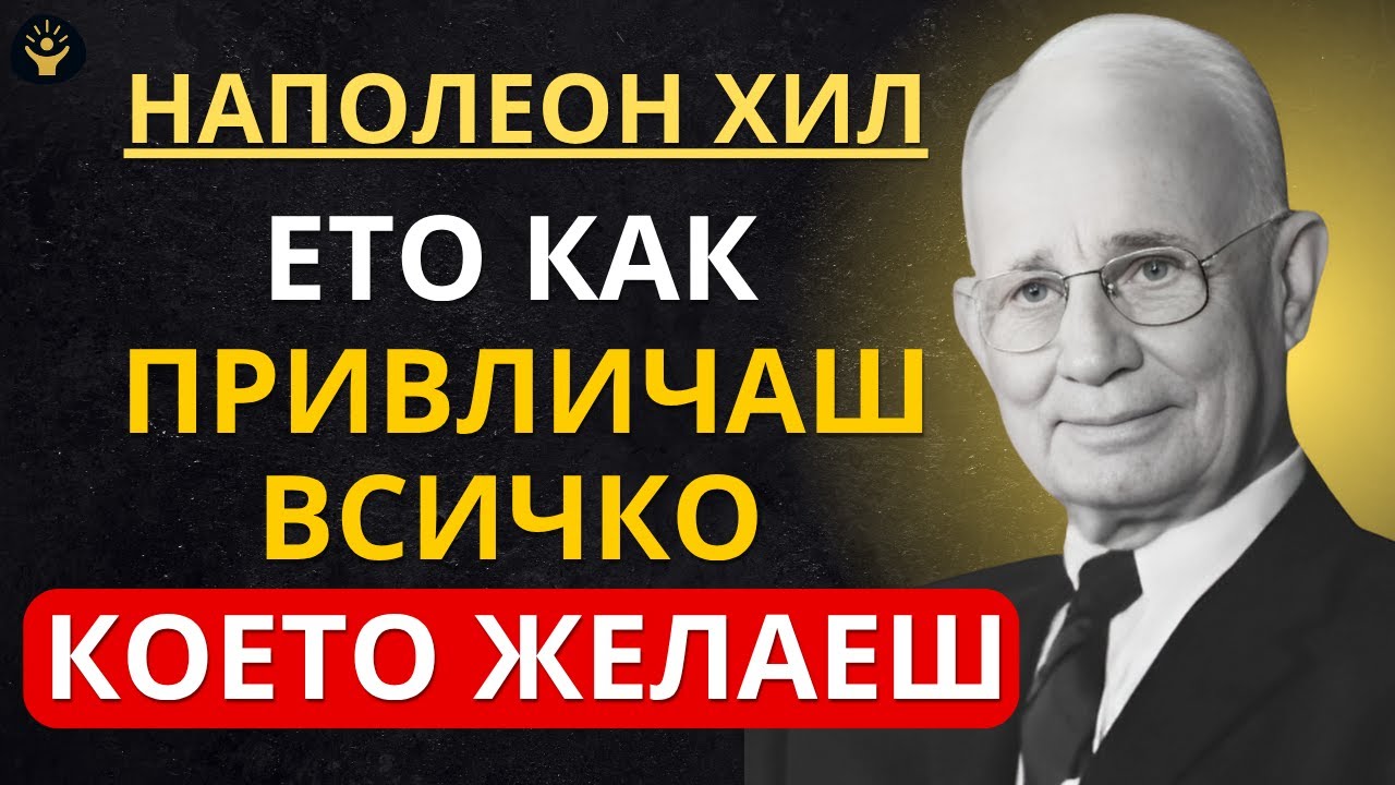 Ето как ПРИВЛИЧАШ всичко, което желаеш | Наполеон Хил