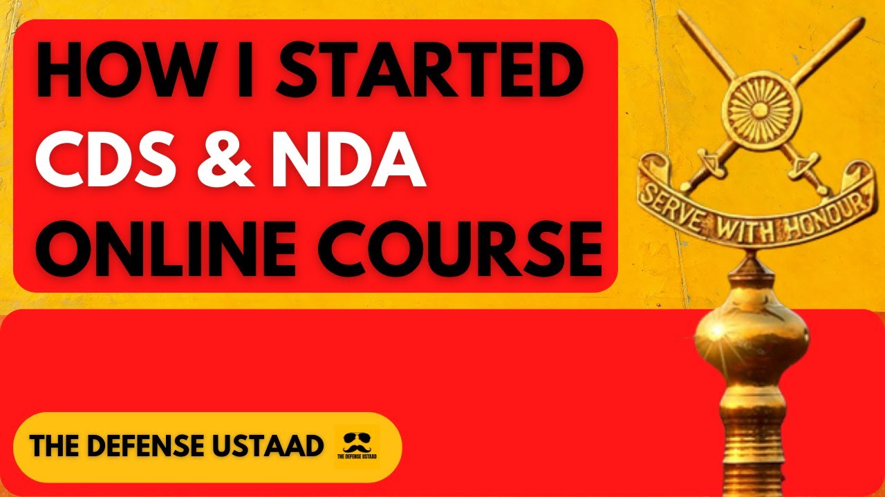 How I Started UPSC CDS & NDA Online Course | The Defense Ustaad